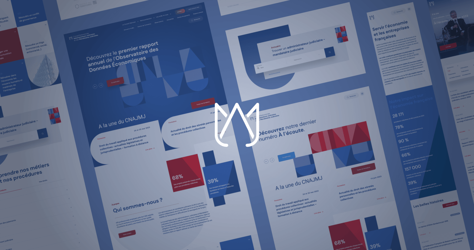 Redesign of a professional organization’s corporate and training websites